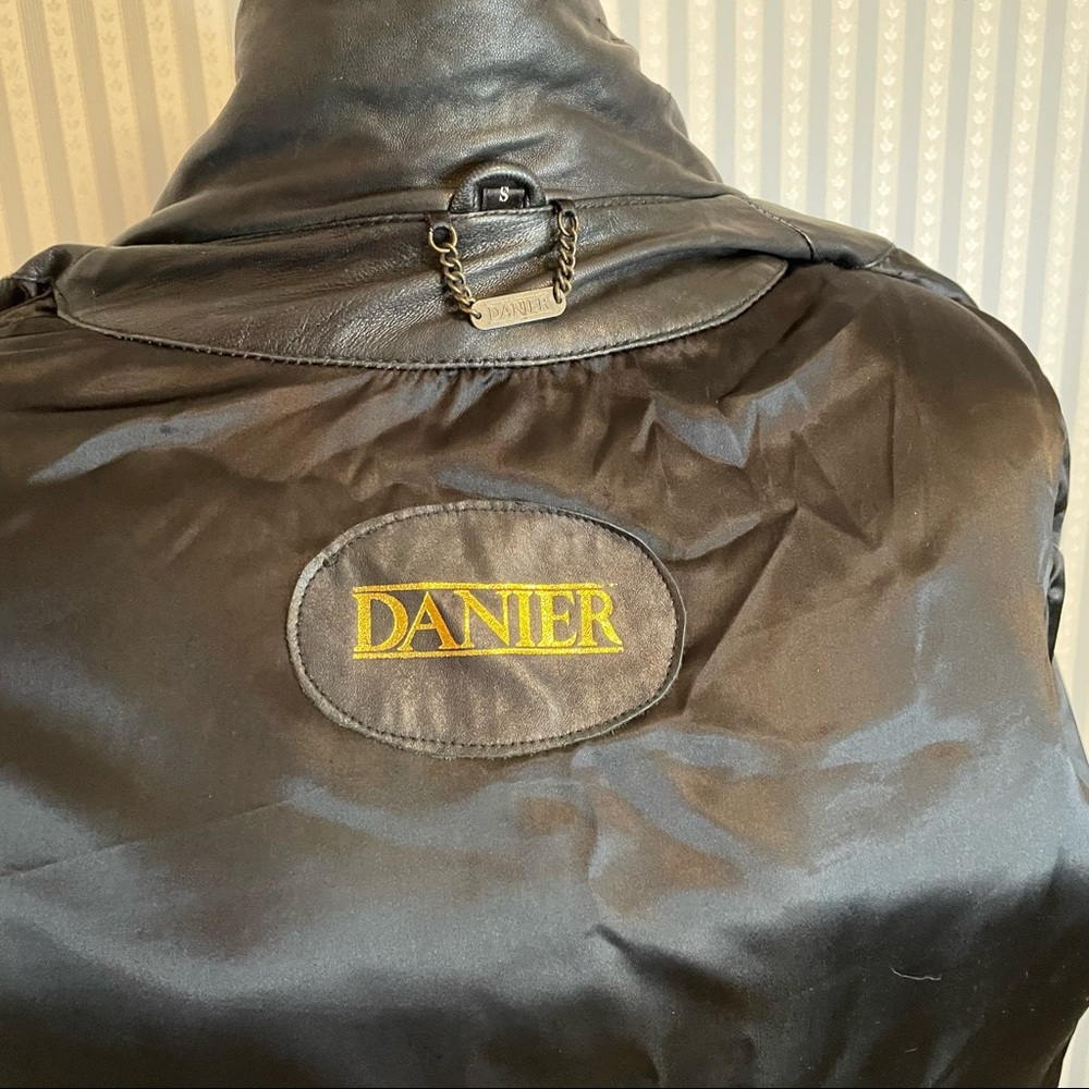 Danier Black Leather Buckle-Detail Jacket - Picture 5 of 9